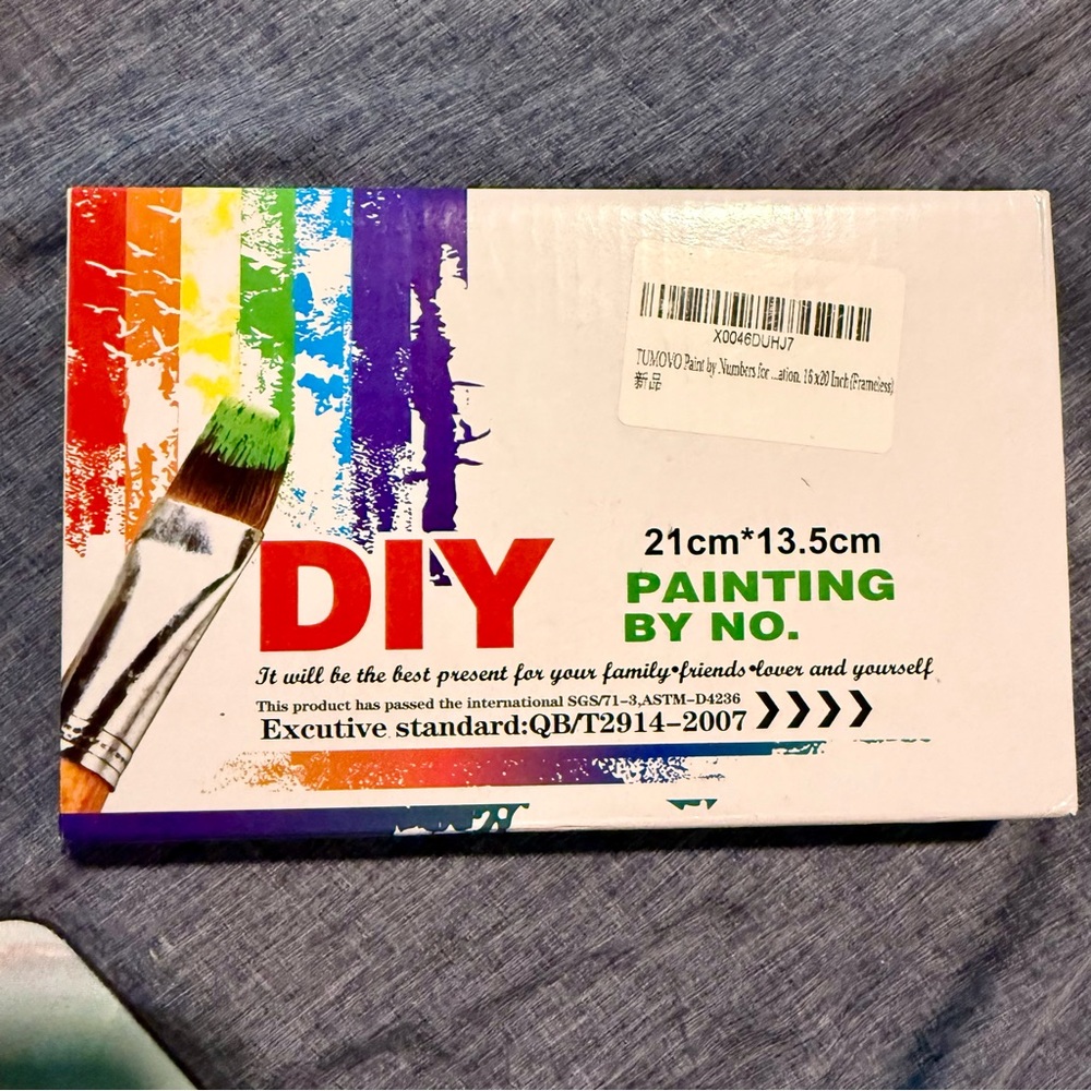 Brand New DIY 16x20 canvas paint by numbers